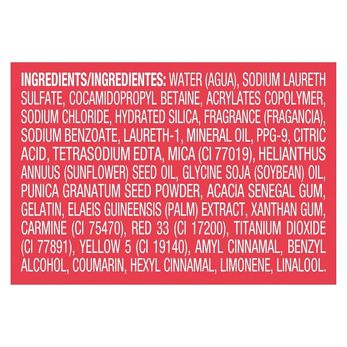 Caress Body Wash, Tahitian Pomegranate & Coconut Milk, Moisturizing Body Wash - Image 7