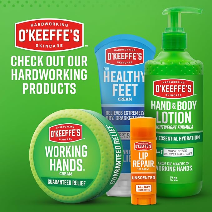 O'Keeffe's Working Hands Hand Cream in a Pumpable Jar - Image 8