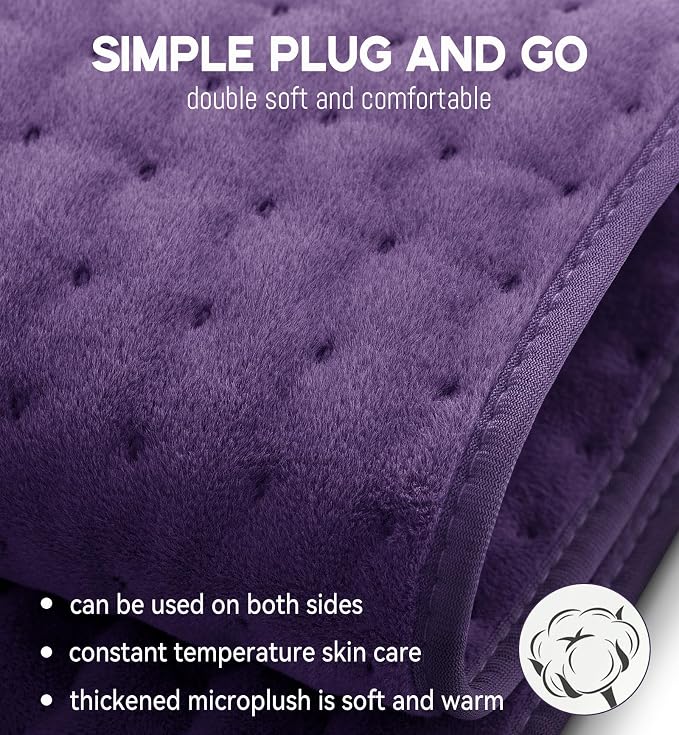 Mothers Day Gifts for Mom, Heating Pad for Back, Neck & Shoulder Pain Relief - Image 8