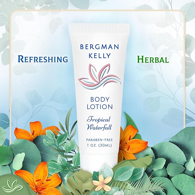 BERGMAN KELLY - Travel Size Lotion - 1 fl oz, 200 PK, Tropical Waterfall - - Image 4