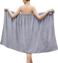 GOSCHE Towel Wrap for Women, Adjustable Shower Wrap Towel by GOSCHE