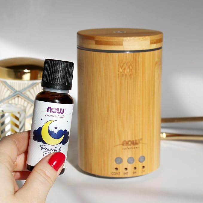 NOW Essential Oils, Peaceful Sleep Oil Blend, Relaxing Aromatherapy Scent - Image 5