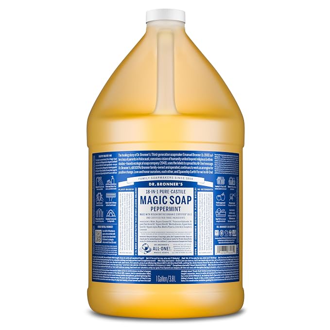 Dr. Bronner's Pure-Castile Magic Soap Liquid – Made by DrBronners