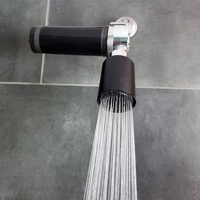 AQUAYOUTH 2.0 Carbon Shower Head Filter System | Removes Chlorine, Heavy Metals - Image 4