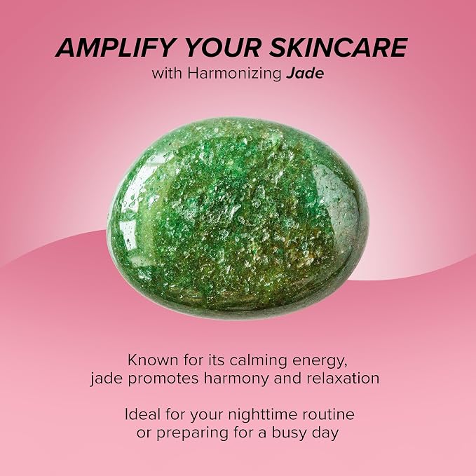 Skin Gym Jade Facial Roller & Gua Sha Tool Workout Set, Revitalizing Skincare - Image 4