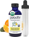 PURA D'OR Organic Sweet Orange Essential Oil 100% Pure & Natural Therapeutic by PURADOR