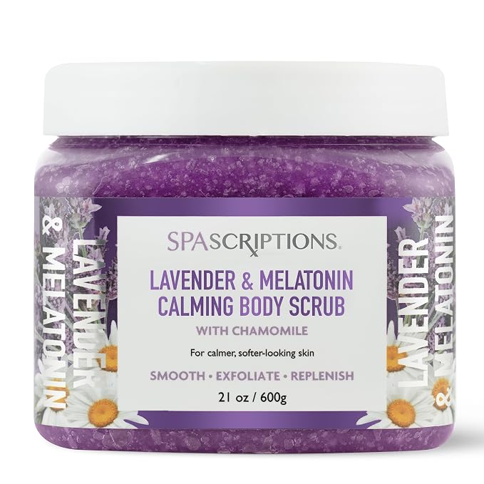SpaScriptions Lavender & Melatonin Sugar Scrub by Spascriptions