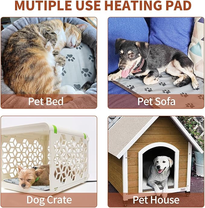 GOLOPET Cat Heating Pad 18x18 in - Image 8