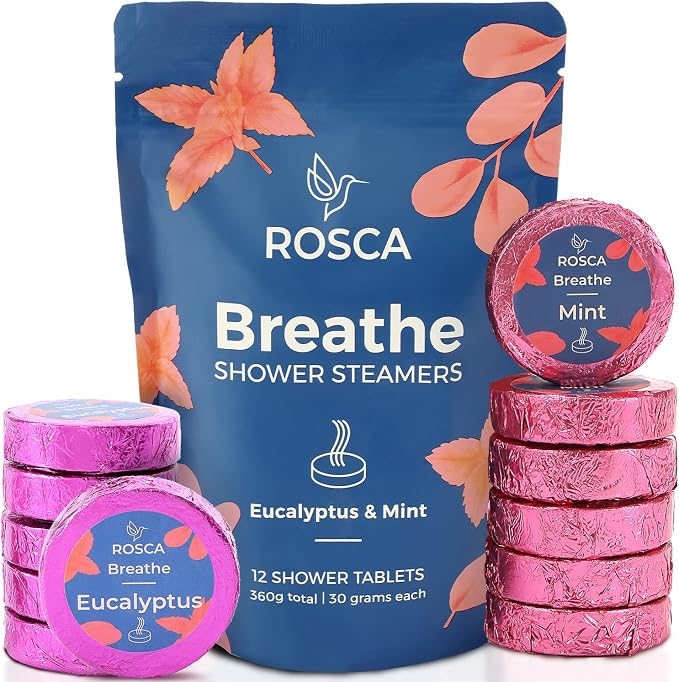 ROSCA Eucalyptus & Mint Shower Steamers by Rosca