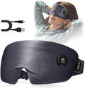 Heated Eye Mask for Dry Eyes: Silk Cordless Eye Warmer Compress for Dry Eyes by FACEMOON