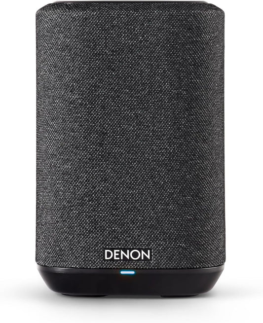 Denon Home 150 NV Wireless Speaker (Black), 1" Tweeter, 3.5" Woofer, Home Speaker with HEOS Built-in, AirPlay 2, and Bluetooth, Multi-Room Streaming, Simple Setup, Compact Design