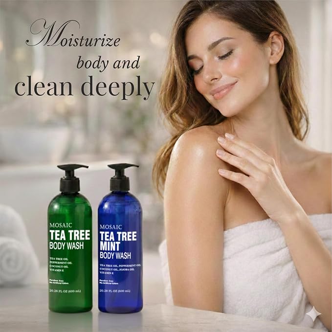 AnatoliaDaphne Tea Tree Body Wash and Shower Gel - Image 6