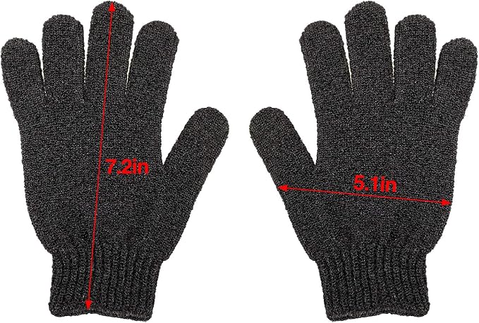 6Pairs Exfoliating Gloves - Image 7