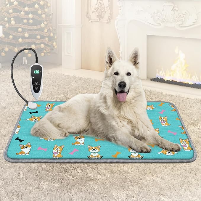 GOLOPET Large Dog Heating Pad 34x21in by Afullrangeofservicesforyourpet