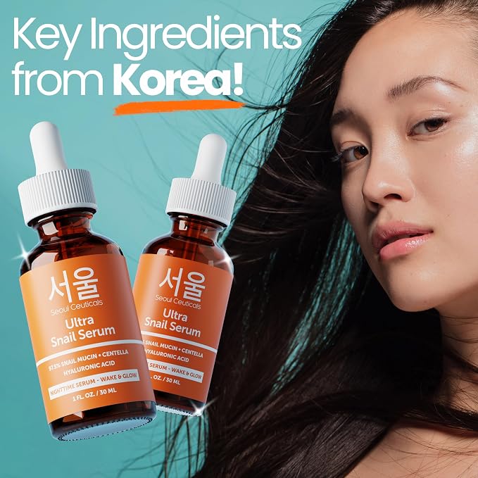 SeoulCeuticals Korean Skin Care 97.5% Snail Mucin Serum – K Beauty Skincare - Image 8