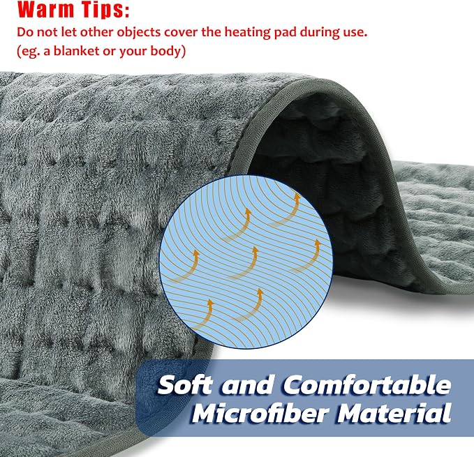 33"X17" Electric Heating pad - Image 2