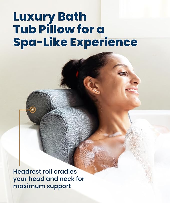 Everlasting Comfort Luxury Bath Pillow - Image 2