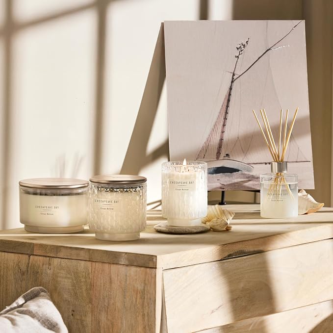 Chesapeake Bay, 14.5oz Salted Sands Scented Candle, Mood Evoking Fragrance - Image 7