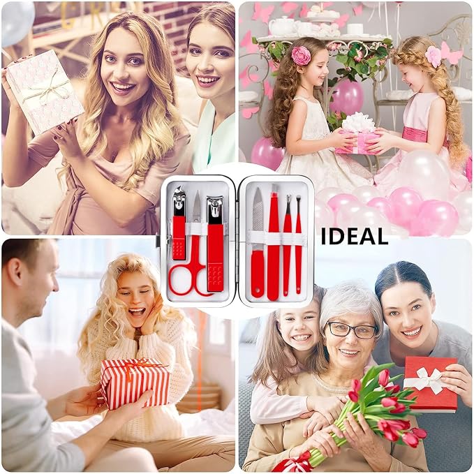 Nail Clippers for Women Manicure Kit for Women Men Manicure Set Nail Clipper - Image 8