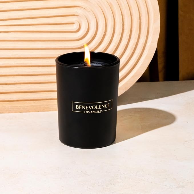 Benevolence LA Charcoal Scented Candle | Soy Christmas Candles - Image 7