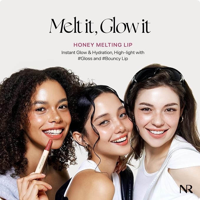 Nature Republic HONEY MELTING LIP SOFT LIP STICK Hydrating Gloss, Moisturizing - Image 8