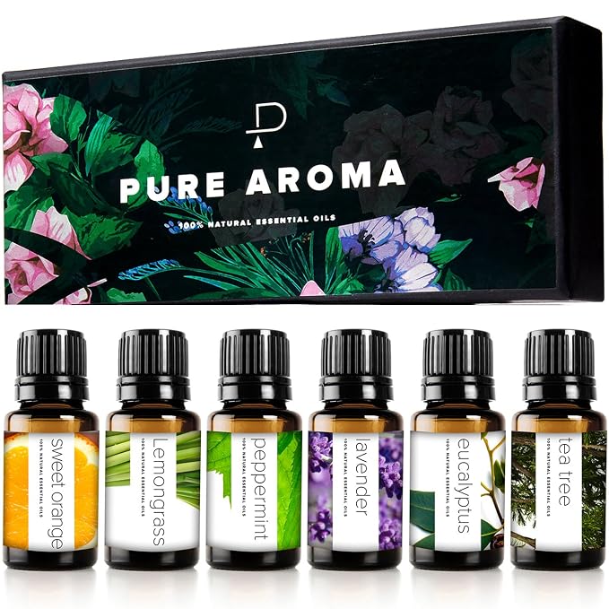Essential Oils Set by Pure Aroma by PureAroma