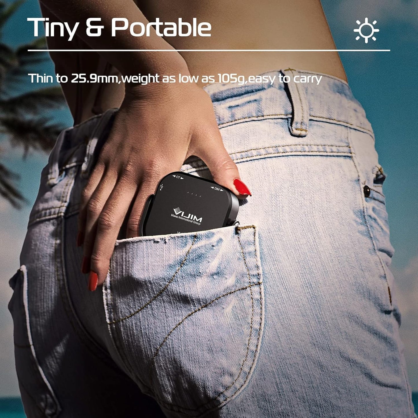 ULANZI VL66 Bi-Color Adjustable Rechargeable 2500-6500K - Mini Video Portable Light on Cam, 2000mAh CRI95+ Dimmable, Ultra Bright Photo & Video Lighting, LED Fill Lamp for DSLR Camcorder Action Camera