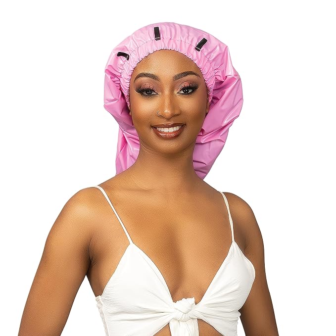 Esha Girl - Shower Cap for Extra Long Hair, Twists – Waterproof – Snug Fit by ESHAGIRL