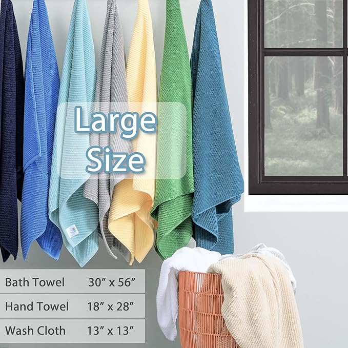 VOOVA & MOVAS White Towels Bathroom Sets - Image 4