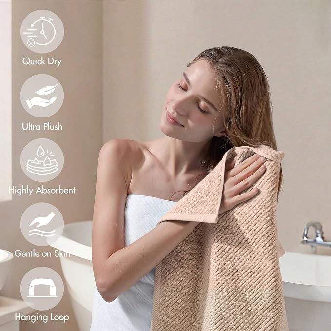 Madison Park 4-Piece Hand Towel Set - Image 6