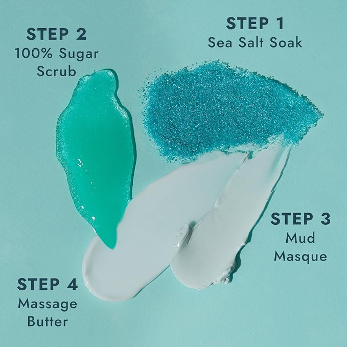 VOESH Pedi in a Box 4 Step Ocean Refresh - Image 4