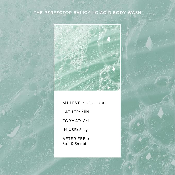 Naturium The Perfector Salicylic Acid Body Wash, Gentle & Smoothing Cleanser - Image 5