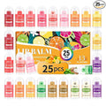 Mini Lip Balm 25 Pack, Natural Lip Balms by Unknown