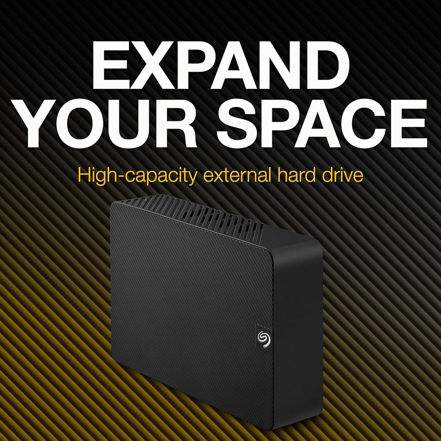 Seagate Expansion 16TB External Hard Drive HDD - USB 3.0, with Rescue Data Recovery Services (STKP16000400)
