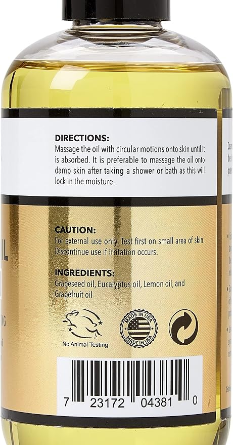Cellulite Massage Oil with Massager Mitt - Image 7