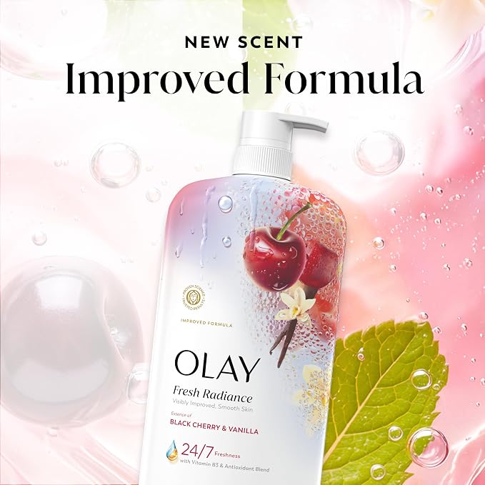 Olay Body Wash for Women, Fresh Radiance, 24/7 Skin-Loving Freshness, Visibly - Image 9
