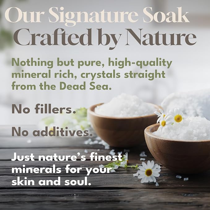 Dead Sea Warehouse-Amazing Minerals Dead Sea Bath Salts, 100% Full Mineral - Image 3