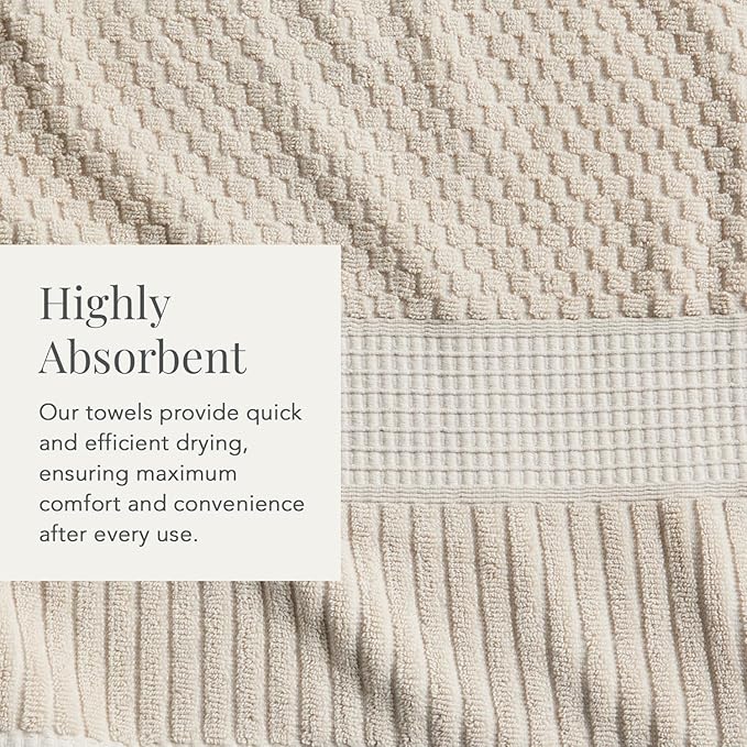 NY Loft 6-Piece Cotton Towel Set - Image 7