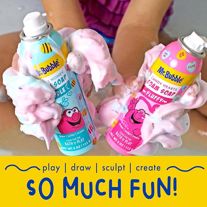 Mr. Bubble Limited Edition Foam Soap, Creativity Bath Soap, Cleans & Moisturizes - Image 6