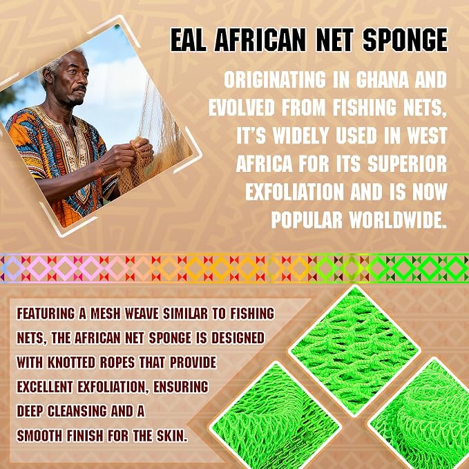 Real African Net Sponge - Image 3