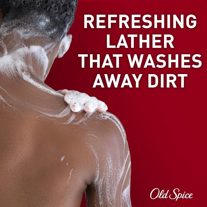 Old Spice Refreshing Body Wash for Men, 3X Defense, 24/7 Shower Fresh - Image 4