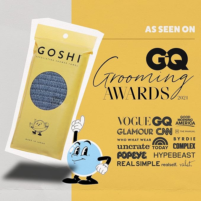 GOSHI Exfoliating Shower Towel - Image 4