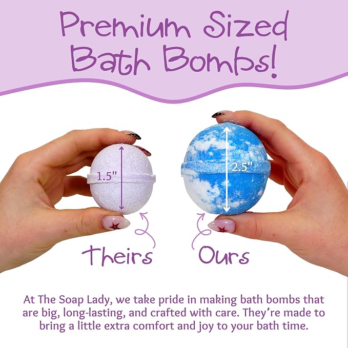 The Soap Lady Relaxation Bath Bombs - Image 4