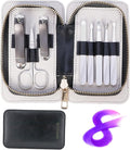Manicure Set 8 in 1 Stainless Steel Nail Clippers by RedFlow-official