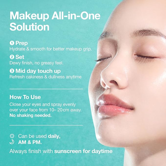 ANUA PDRN Collagen Glow Facial Serum Spray, Hydrating Face Mist, Hyaluronic Acid - Image 9