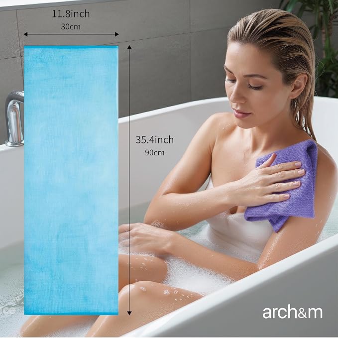 ARCH&M Exfoliating Body Towel for Glowing, Silky-Smooth Skin - Image 2