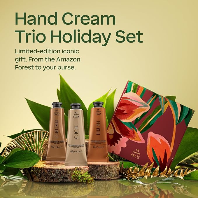 Natura - Brazilian Beauty Hand Cream Trio Holiday Gift Set – Travel Size - Image 6