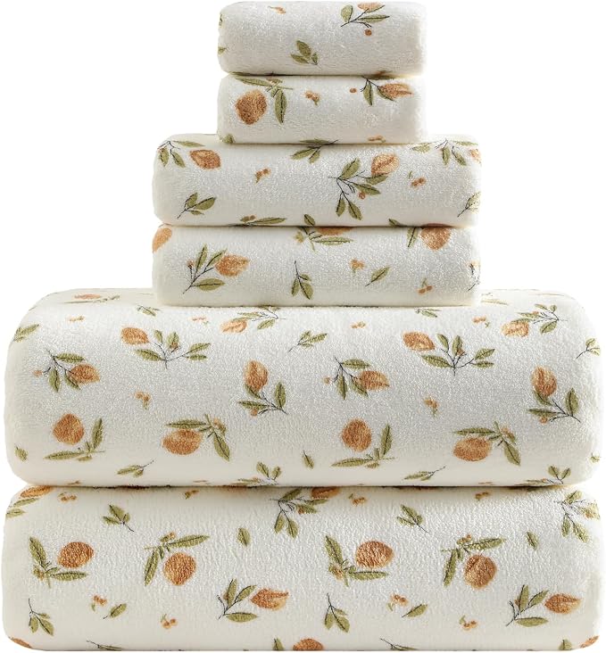 YTYC 29x59 Inch Bath Towels Set of 6 Large, Super Soft Absorbent Lint Free - Image 8