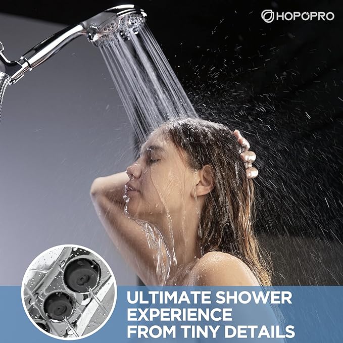6-Mode High Pressure Handheld Shower Head Set, Consumer Reports Recommended - Image 3