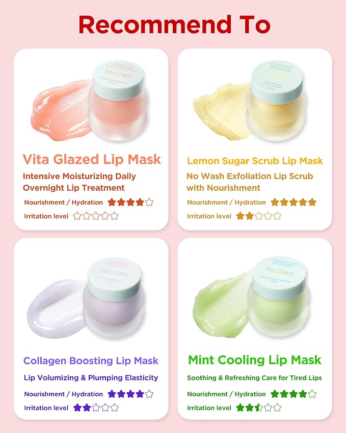 TOCOBO Collagen Lip Mask – Fermented Collagen Overnight Lip Sleeping Mask - Image 7